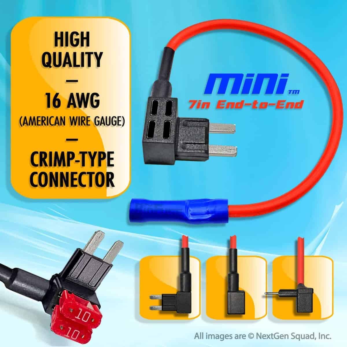 Paquete de 100 porta fusibles adicionales para coche - Imagen 4