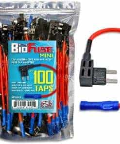 Paquete de 100 porta fusibles adicionales para coche