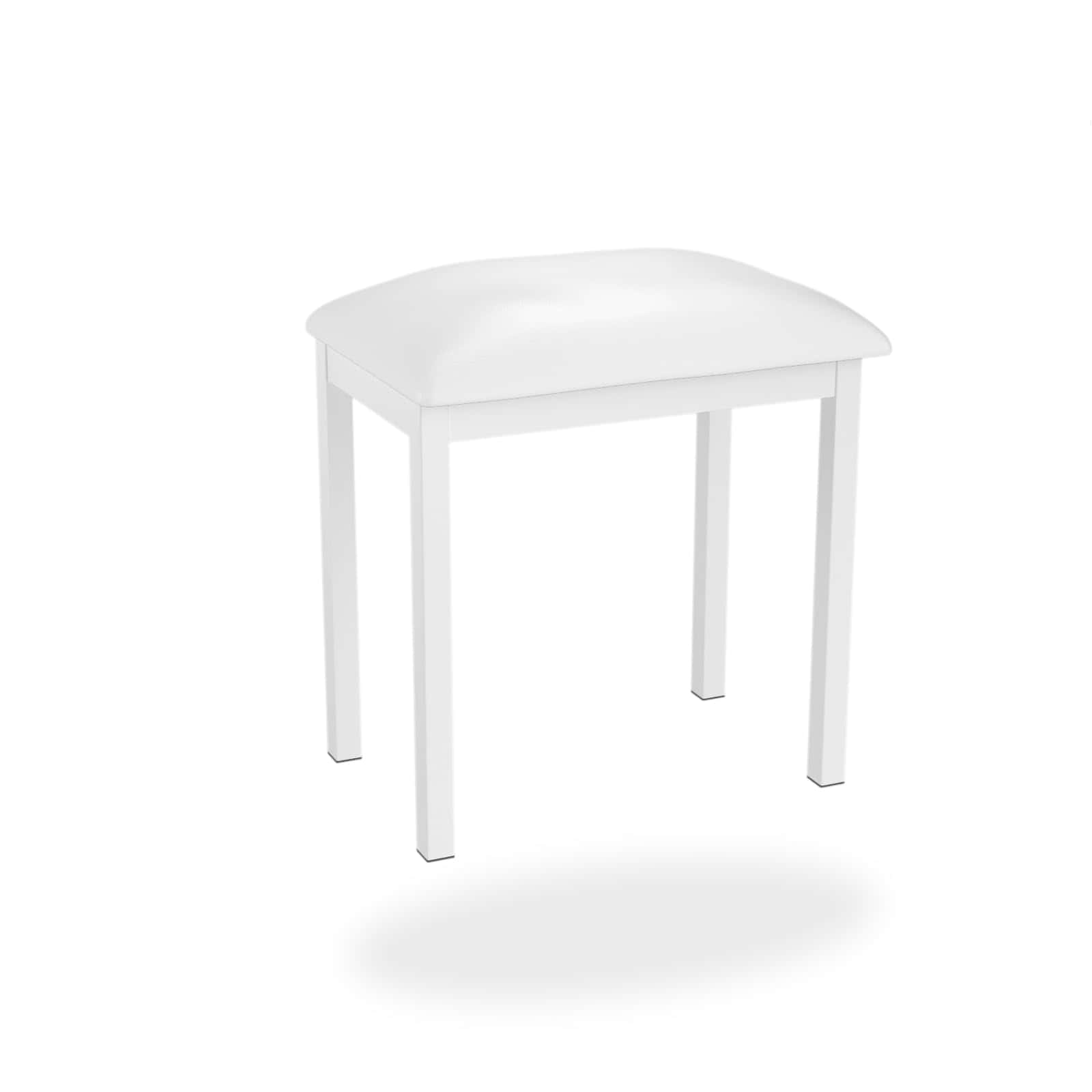 Banqueta de piano HEXANT con asiento de cuero sintético