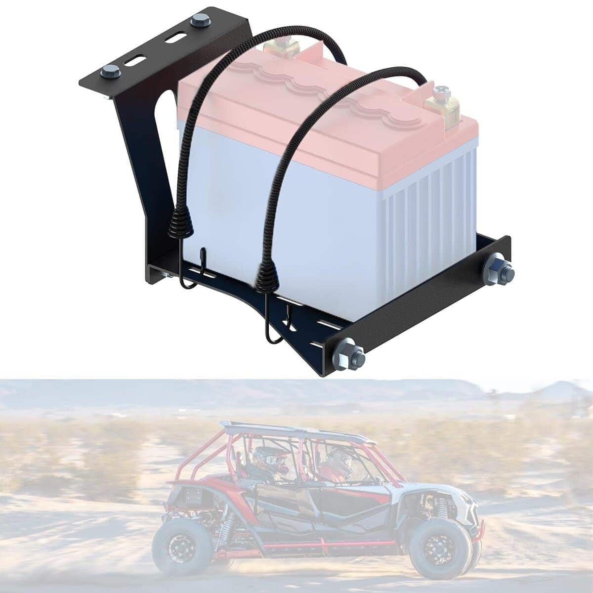 Bandeja de batería de metal DITKOK para Honda Talon