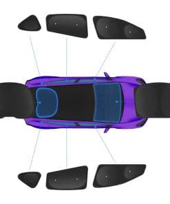 Parasol de ventana TSLDRV 2025 Upgrade con ventosas para