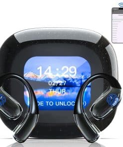 Auriculares de Traducción en Tiempo Real con Pantalla LCD,