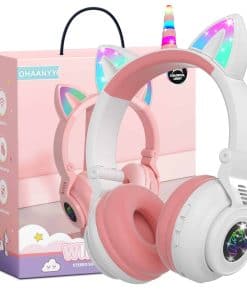 Audífonos Bluetooth para Niños con Diseño -Blanco
