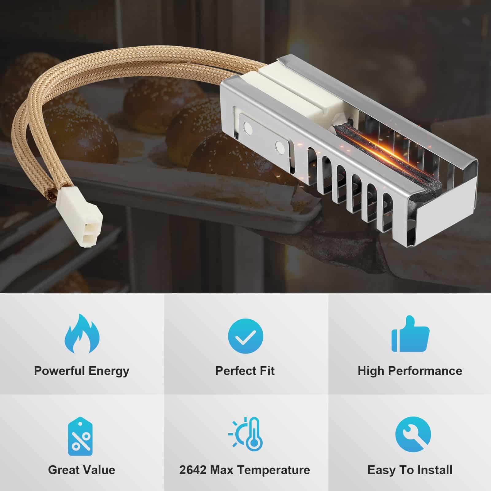 Actualización W11176454 W10914411 Encendedor de horno de - Imagen 6