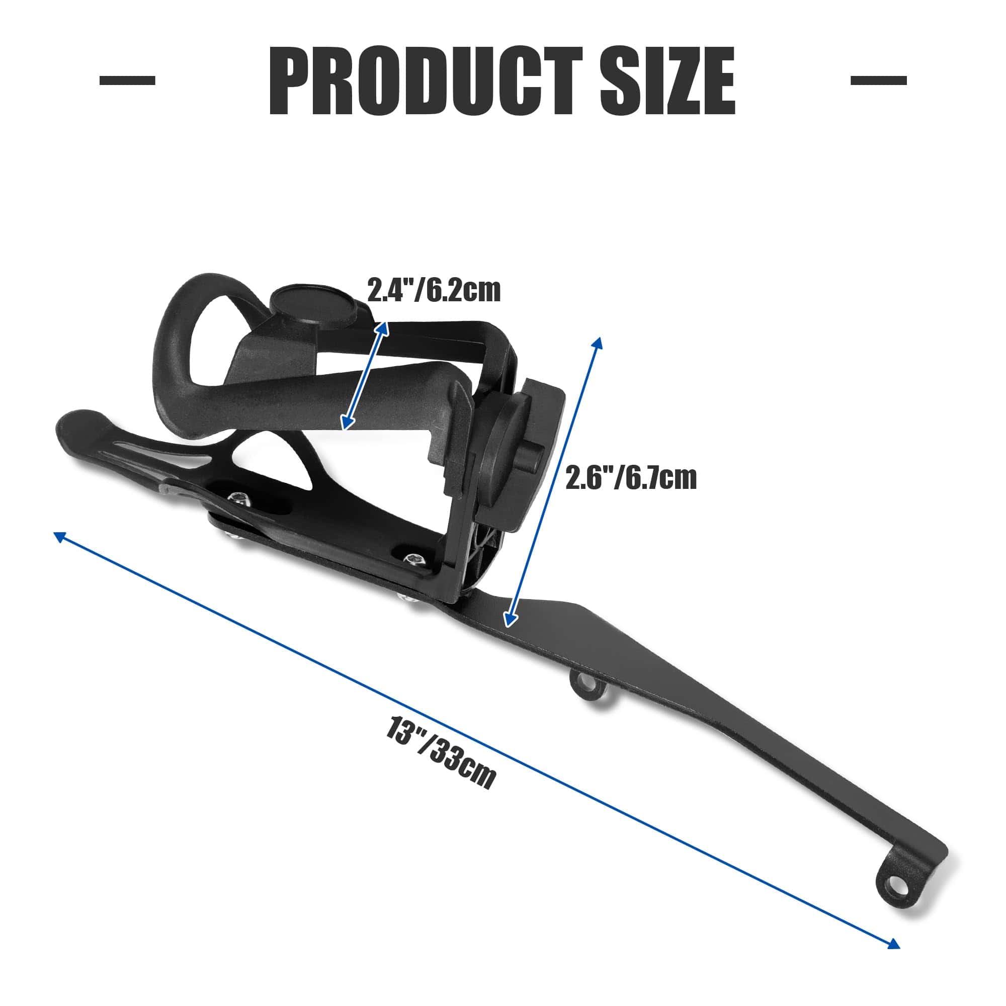 Portavasos ajustable KAMIYONG para Ryker, montaje lateral - Imagen 7