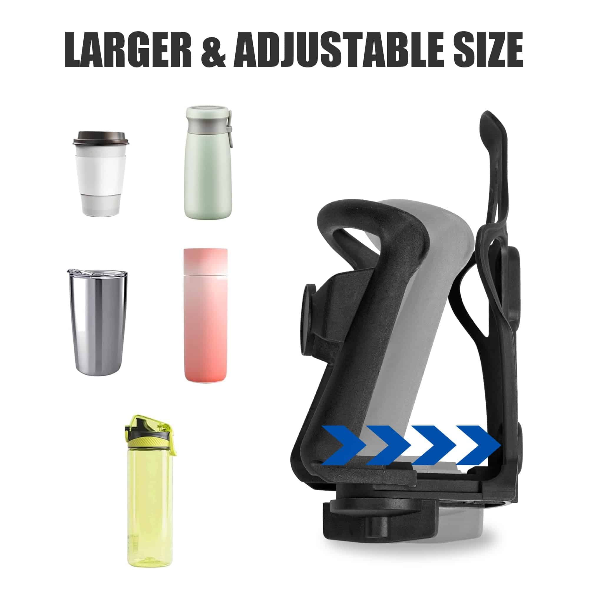 Portavasos ajustable KAMIYONG para Ryker, montaje lateral - Imagen 4