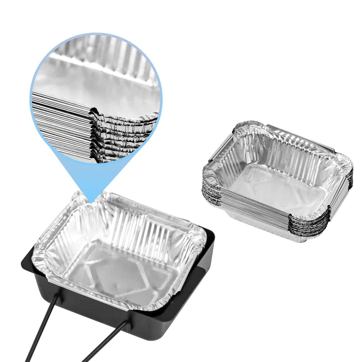 Cacerola de grasa para Nexgrill 720-0830H 720-0830D - Imagen 7