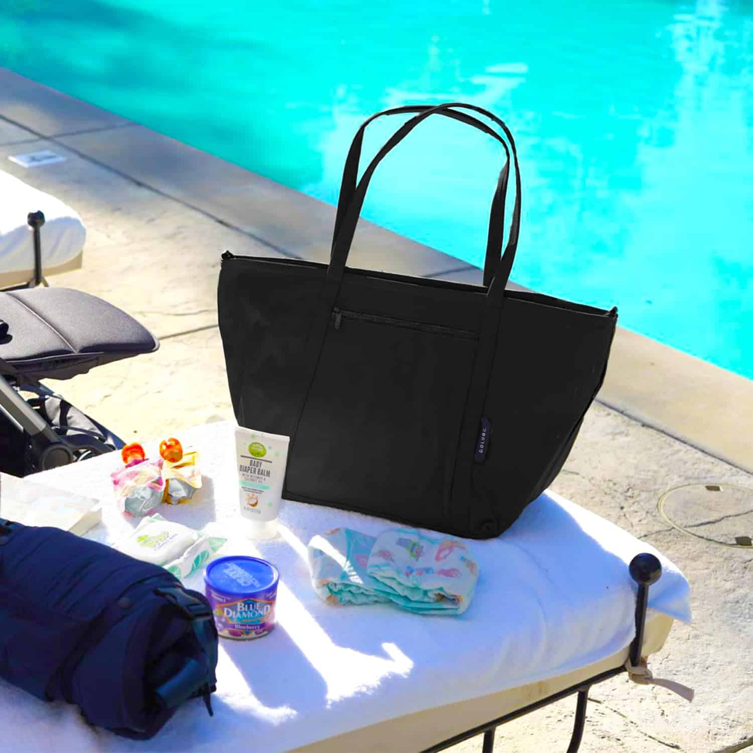 Bolso para Pañales Colugo, Impermeable, Gran Bolso para - Imagen 8