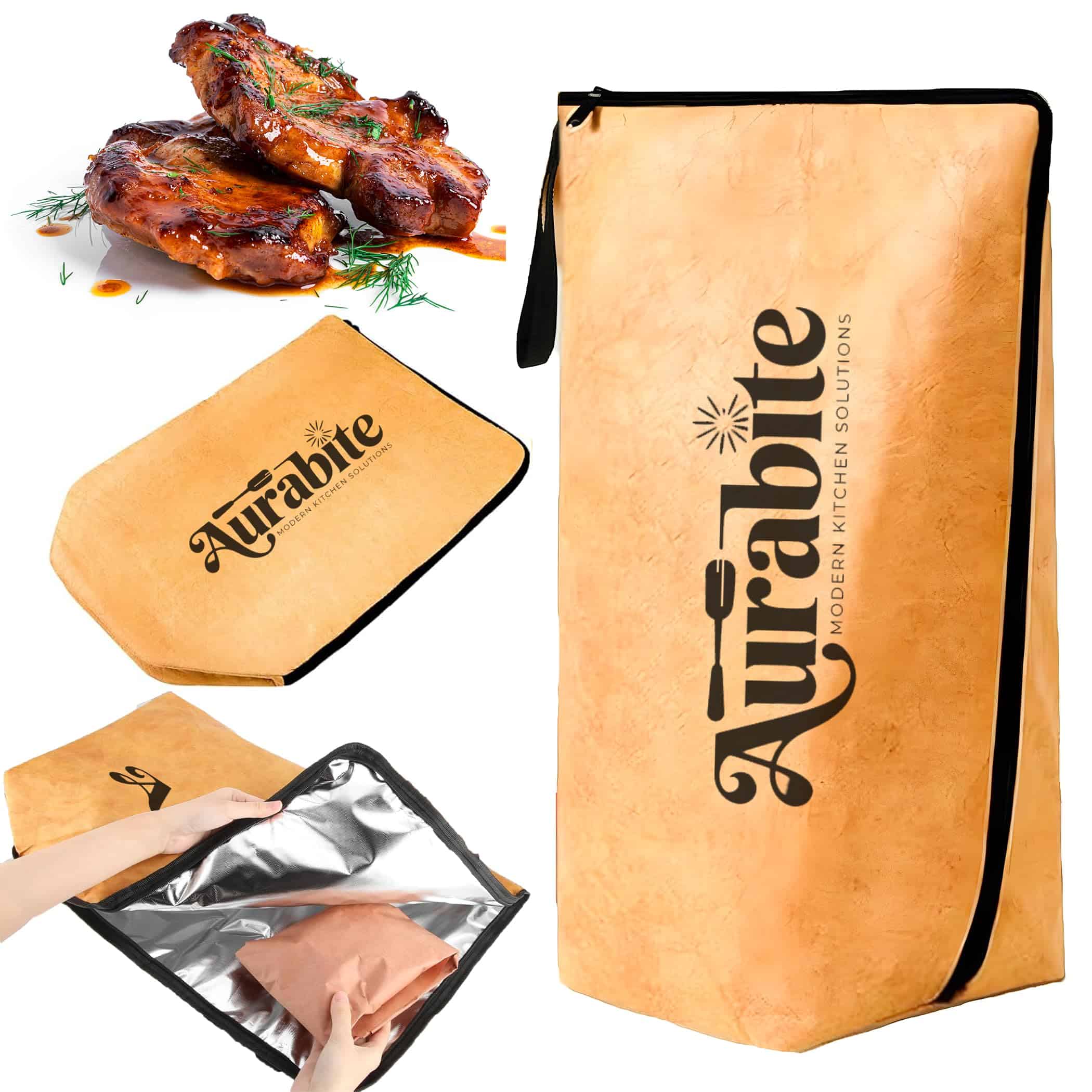 Manta de BBQ para Descansar Carne con Cierre - Bolsa