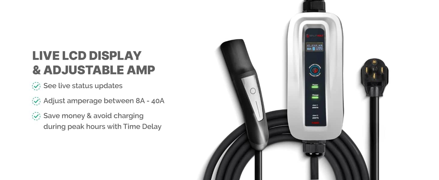 Cargador portátil para vehículos eléctricos Splitvolt Nivel - Imagen 3