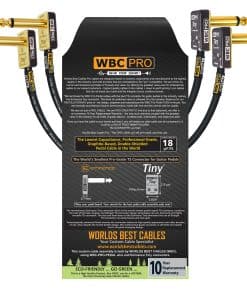 2 Unidades - 10 Pulgadas - WBC-PRO-PEDAL � 22 AWG - Baja