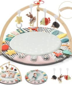 Tapete de Actividades para Bebés Suihuooo, 6 Zonas de