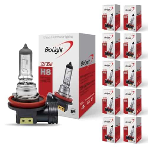 Bombilla para faro halógeno BIOLIGHT KM H8, H8 Bulbo, Súper