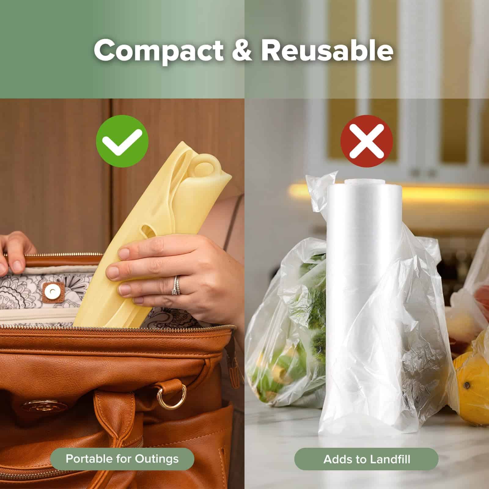 Bolsa de esterilización y vaporización de microondas de - Imagen 7