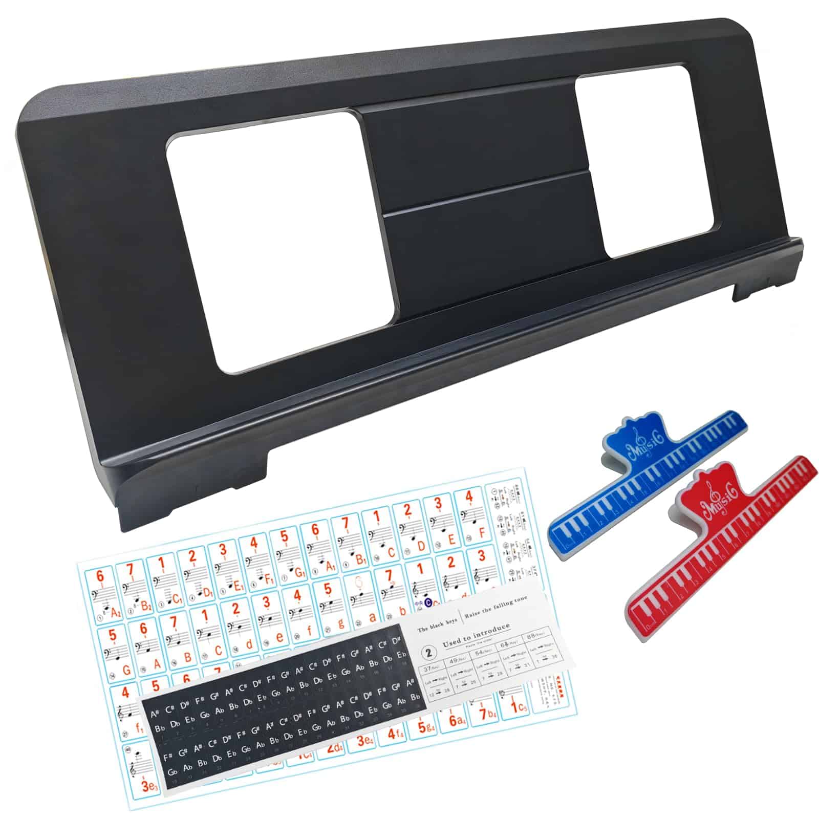 Soporte de Música AzulySlec para Partituras, Compatible con