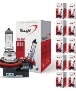 Bombilla de faro halógena BIOLIGHT KM H11, Bombilla H11,