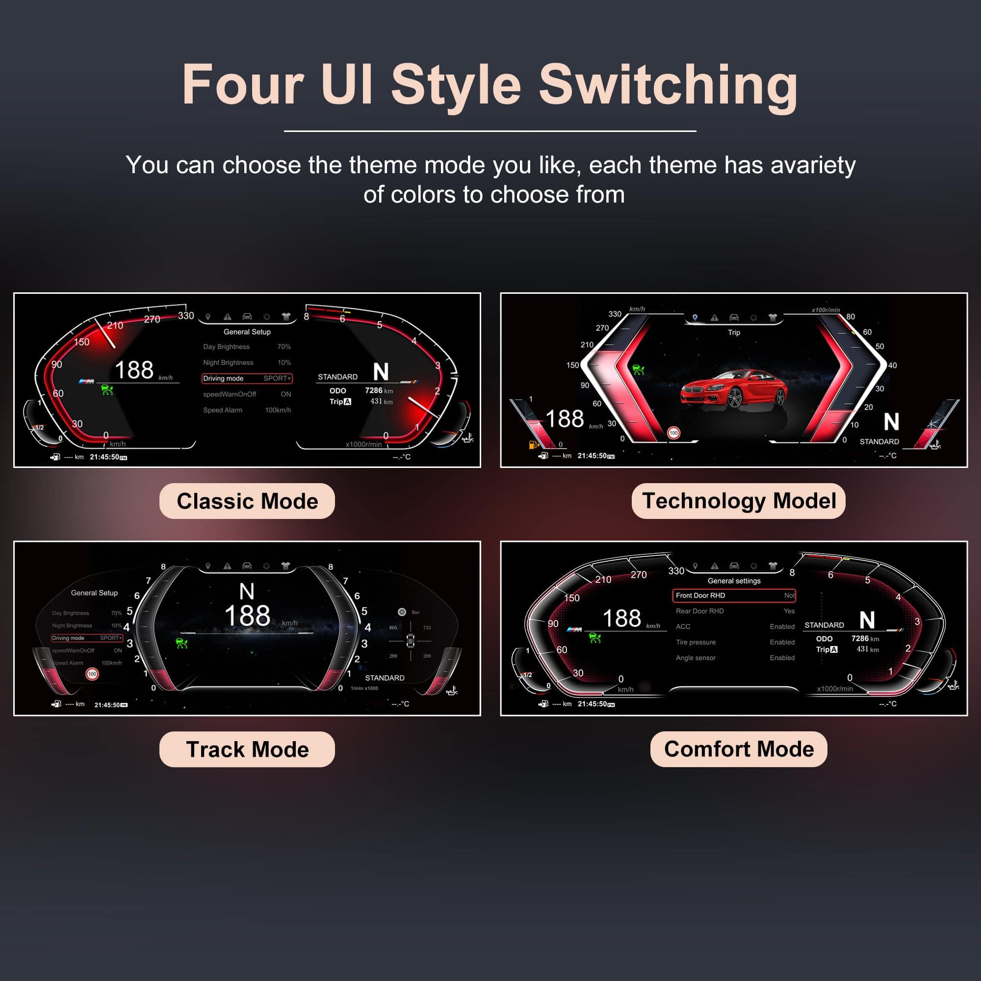 Instrumento velocímetro para BMW E90 E91 E92 E93 2005-2012 - Imagen 5