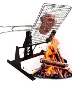 Soporte para Parrilla de Barbacoa Flame Master, Portátil,