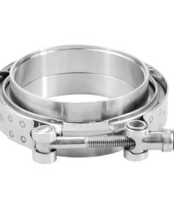 Abrazadera V-Band Hembra de 4.0" con Brida Macho Hembra de