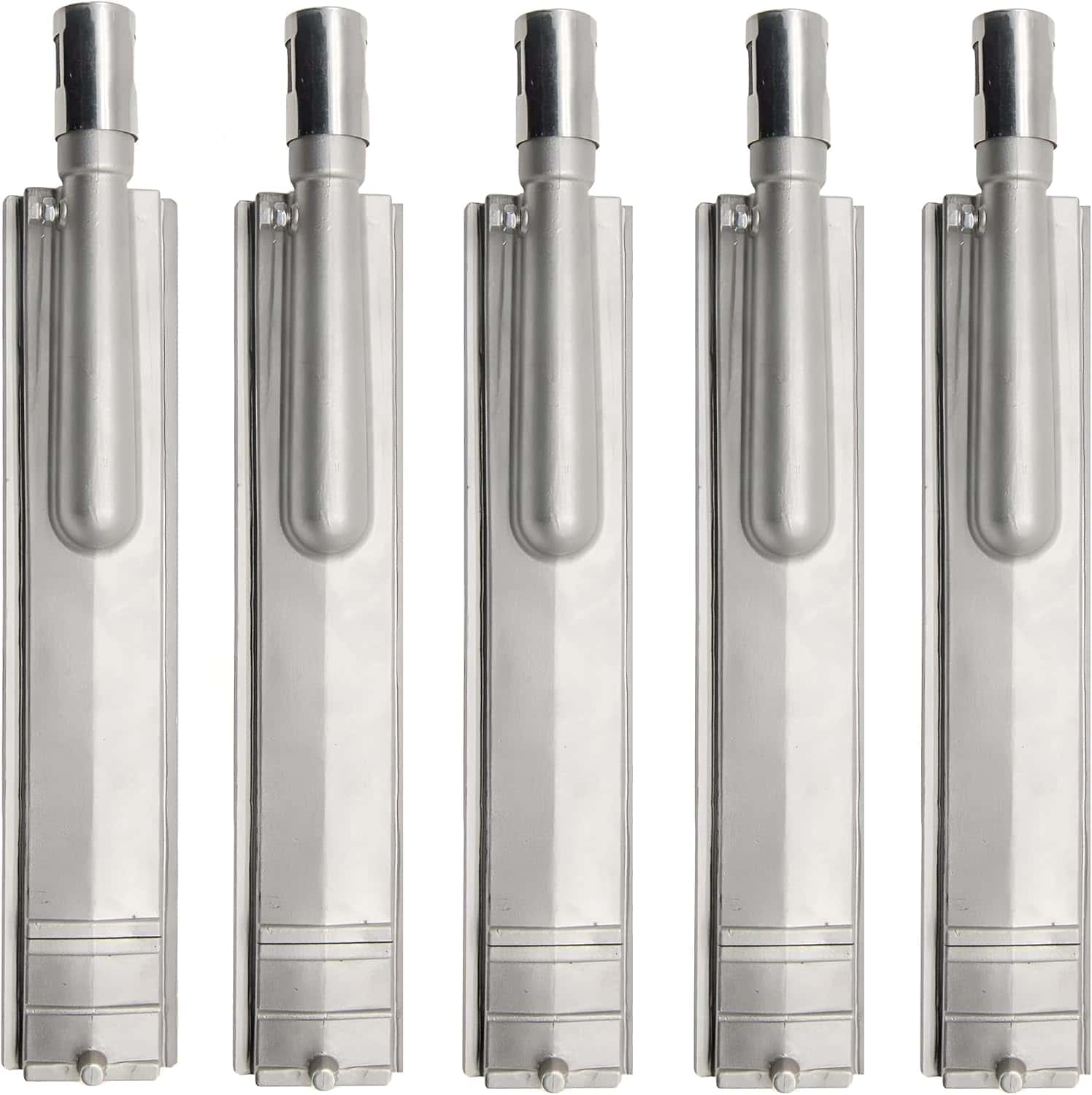 Juego de 5 Quemadores de Acero Inoxidable Fundido para