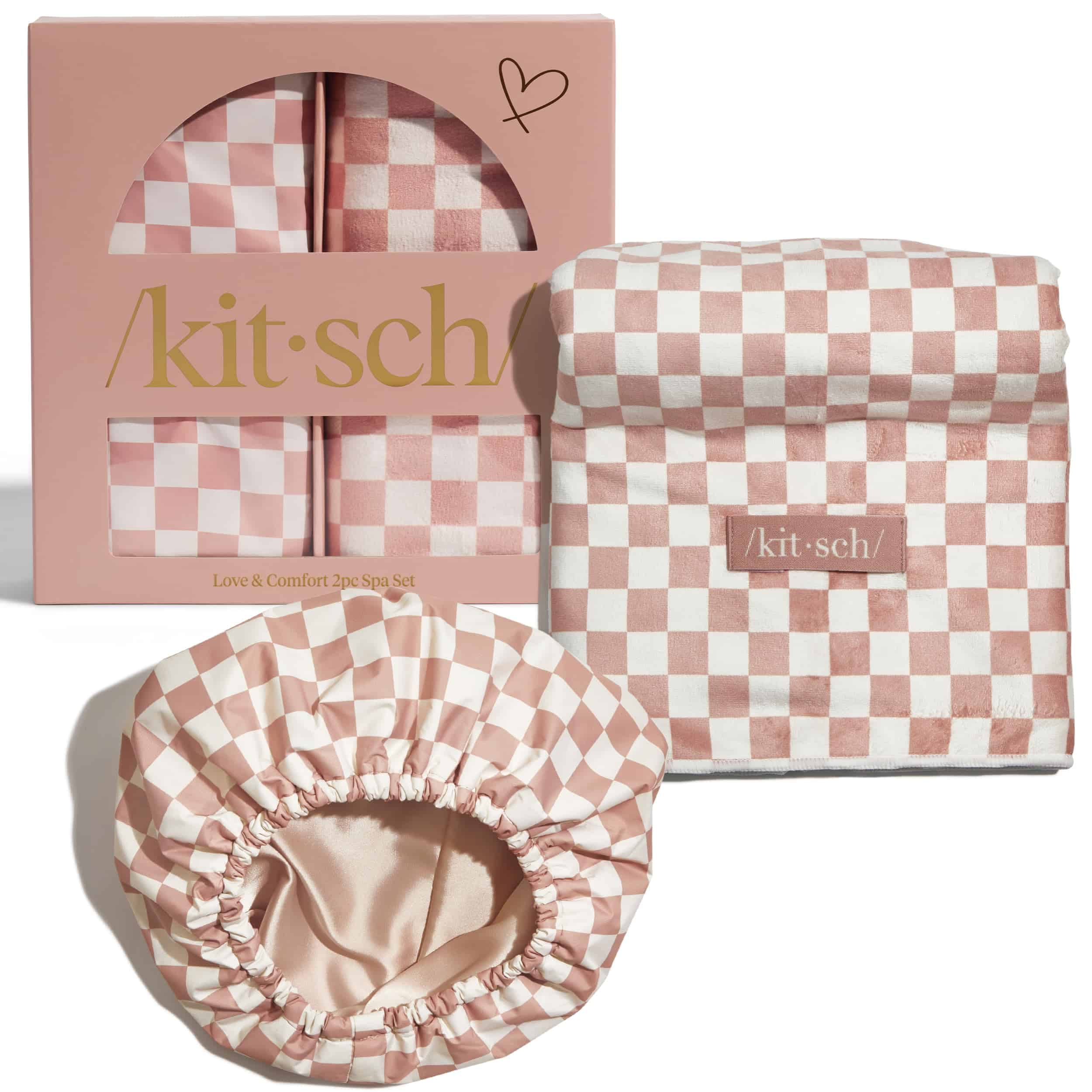 Set de Spa Kitsch Love & Comfort de 2 Piezas - Gorro de