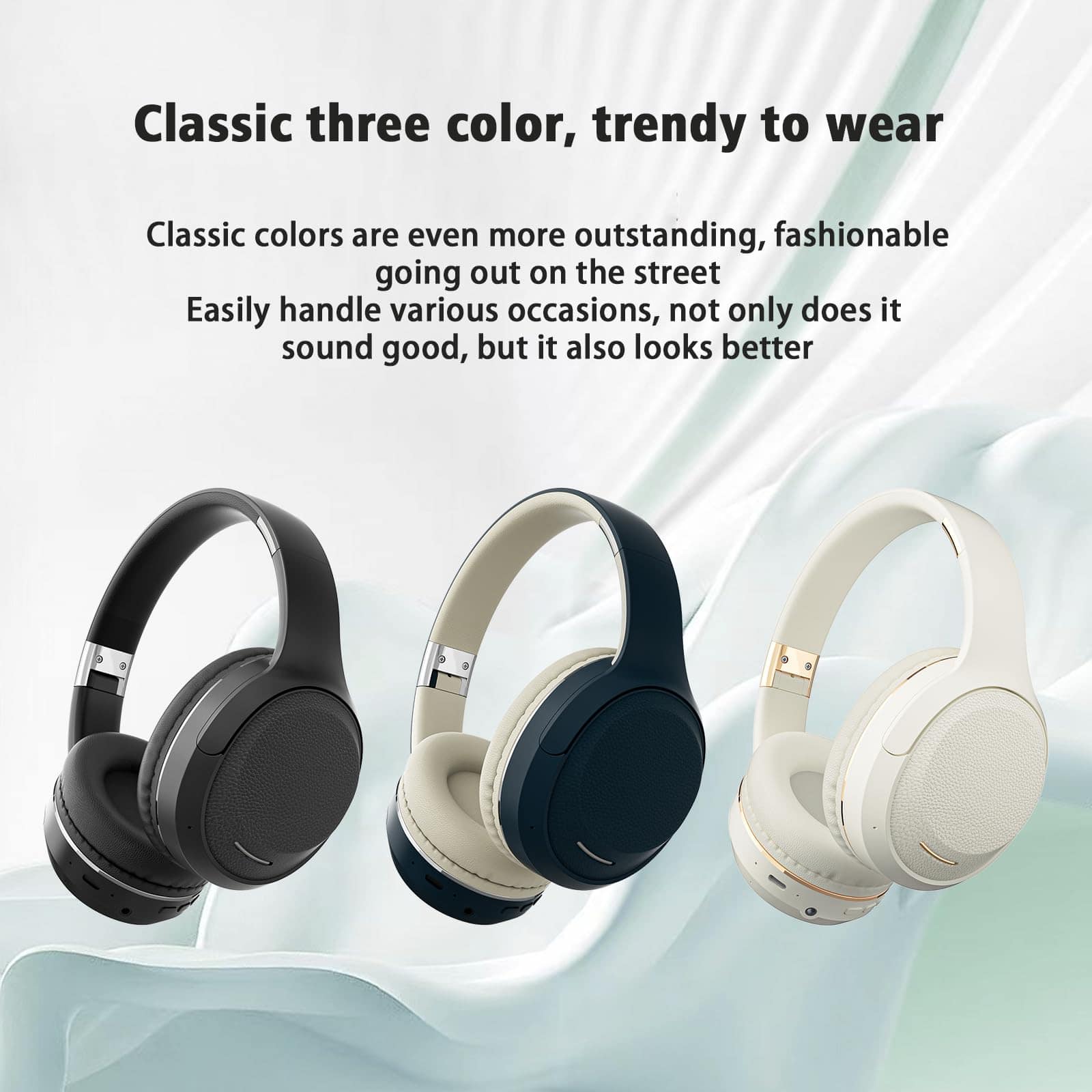 Audífonos inalámbricos ultraligeros KUUCAT A3 con sonido de - Imagen 7