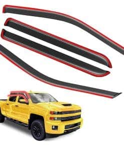 Deflectores de lluvia en canal para Chevrolet Silverado &