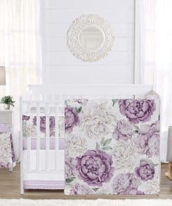 Set de Ropa de Cuna para Bebé Niña en Estilo Boho Shabby