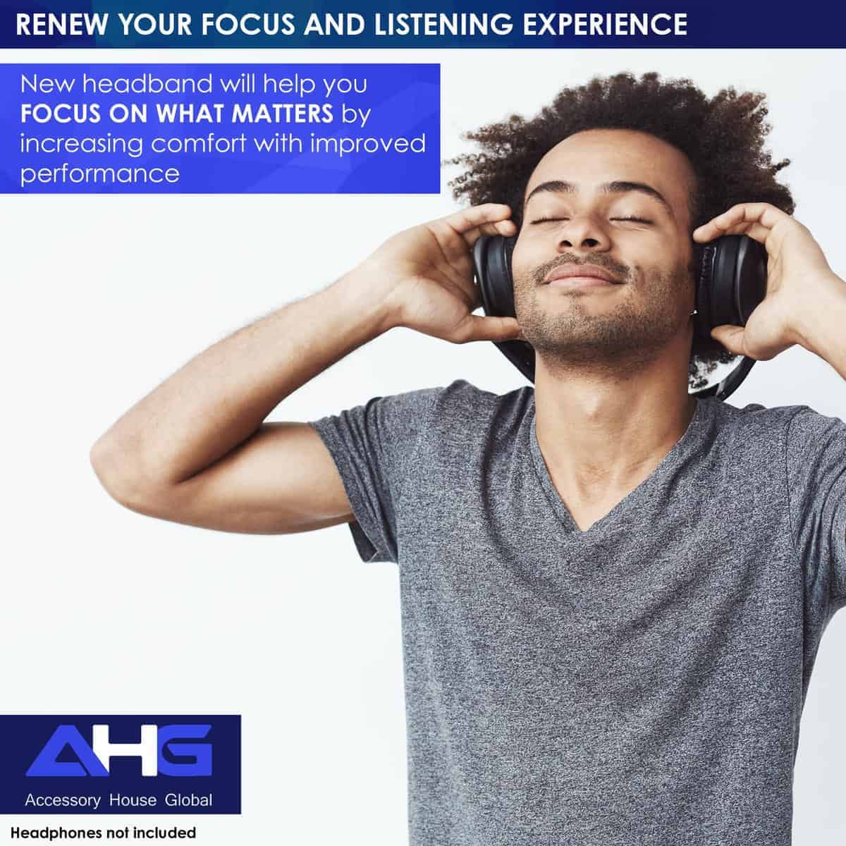 Almohadilla de diadema de repuesto AHG Accessory House - Imagen 8