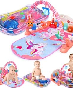Tapetes de gimnasia para bebés con tapete de agua para el