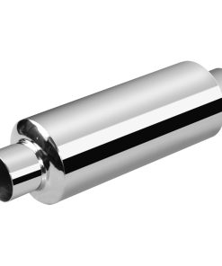 Escape Silencioso Resonador de Acero Inoxidable de 2.25",
