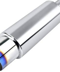 Silenciador de escape VehiMata, Punta de escape de acero