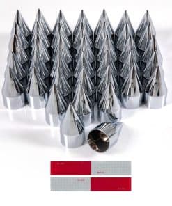 60Pcs 32/33mm 4 1/4" Tapacubos de Tuerca de Rueda para