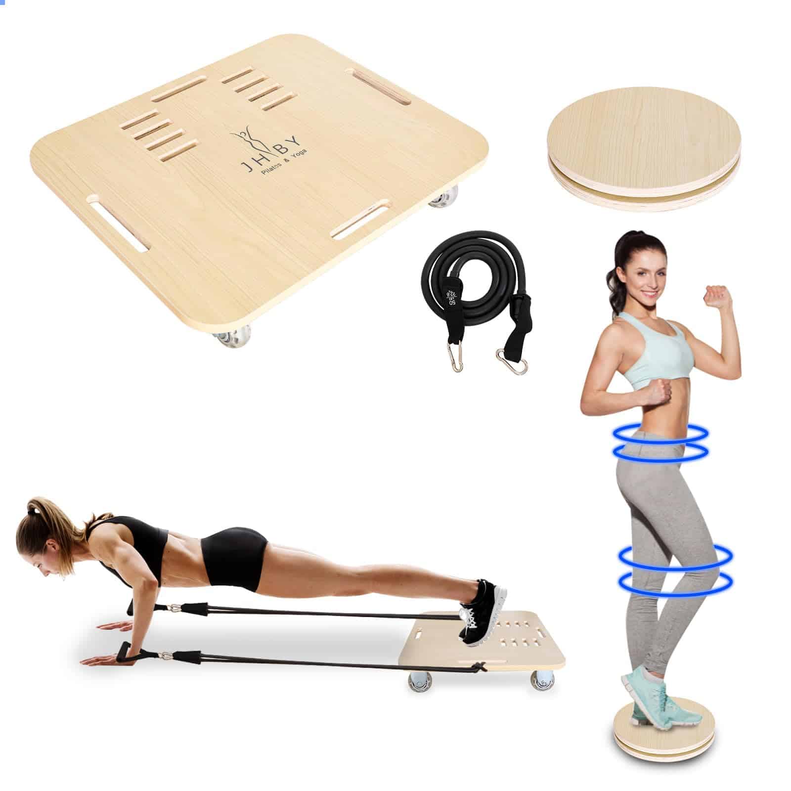 Kit de Pilates en Casa, Máquina de Pilates Portátil, Tabla