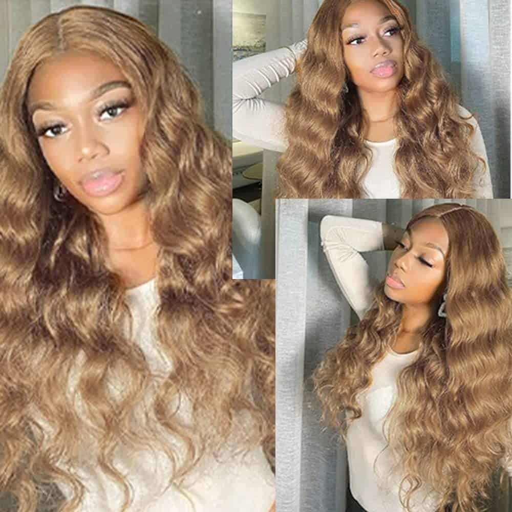 Paquetes de Onda Corporal Rubia Miel #27 Cabello Humano 14 - Imagen 9