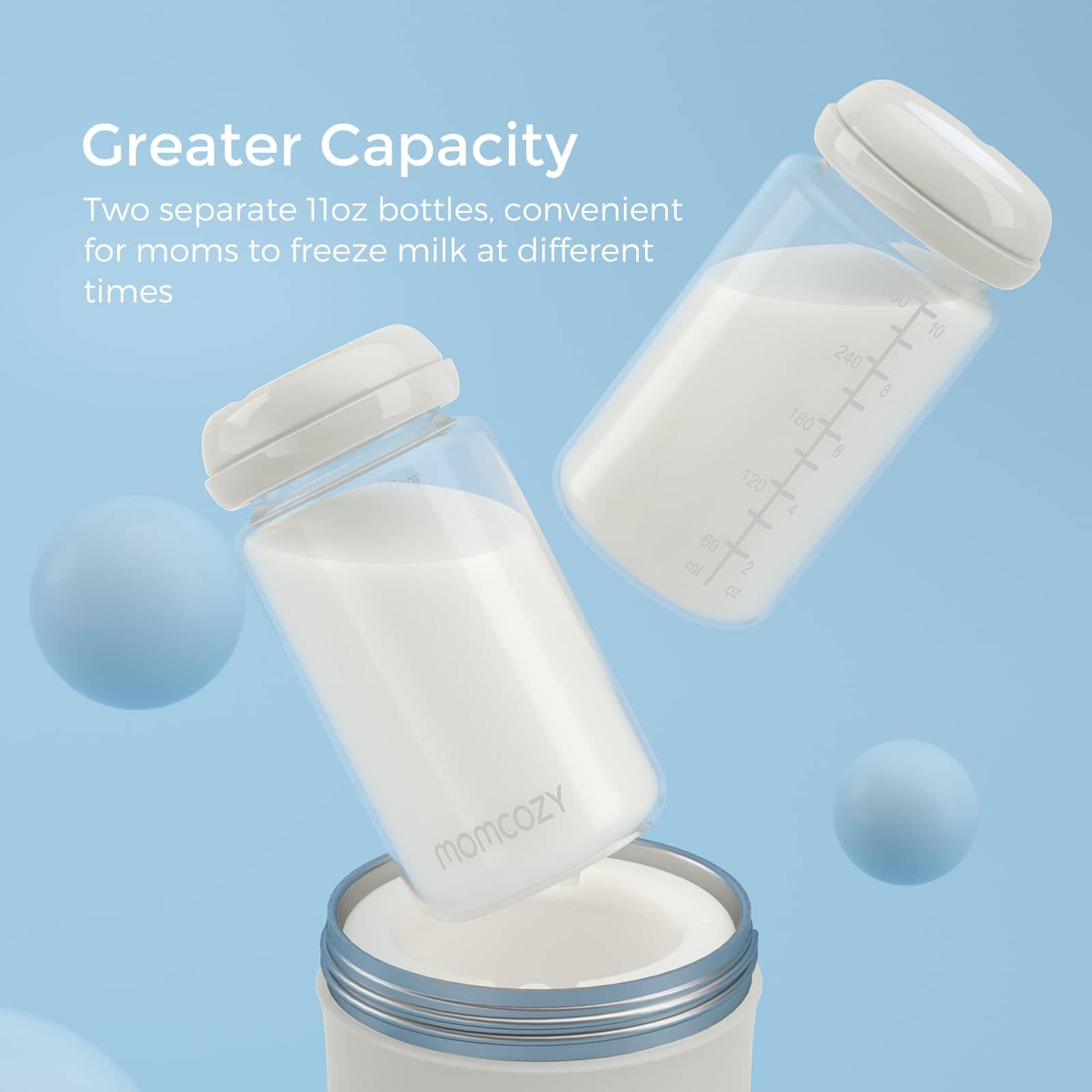 Enfriador de Leche Materna Portátil Momcozy de 22oz para - Imagen 10