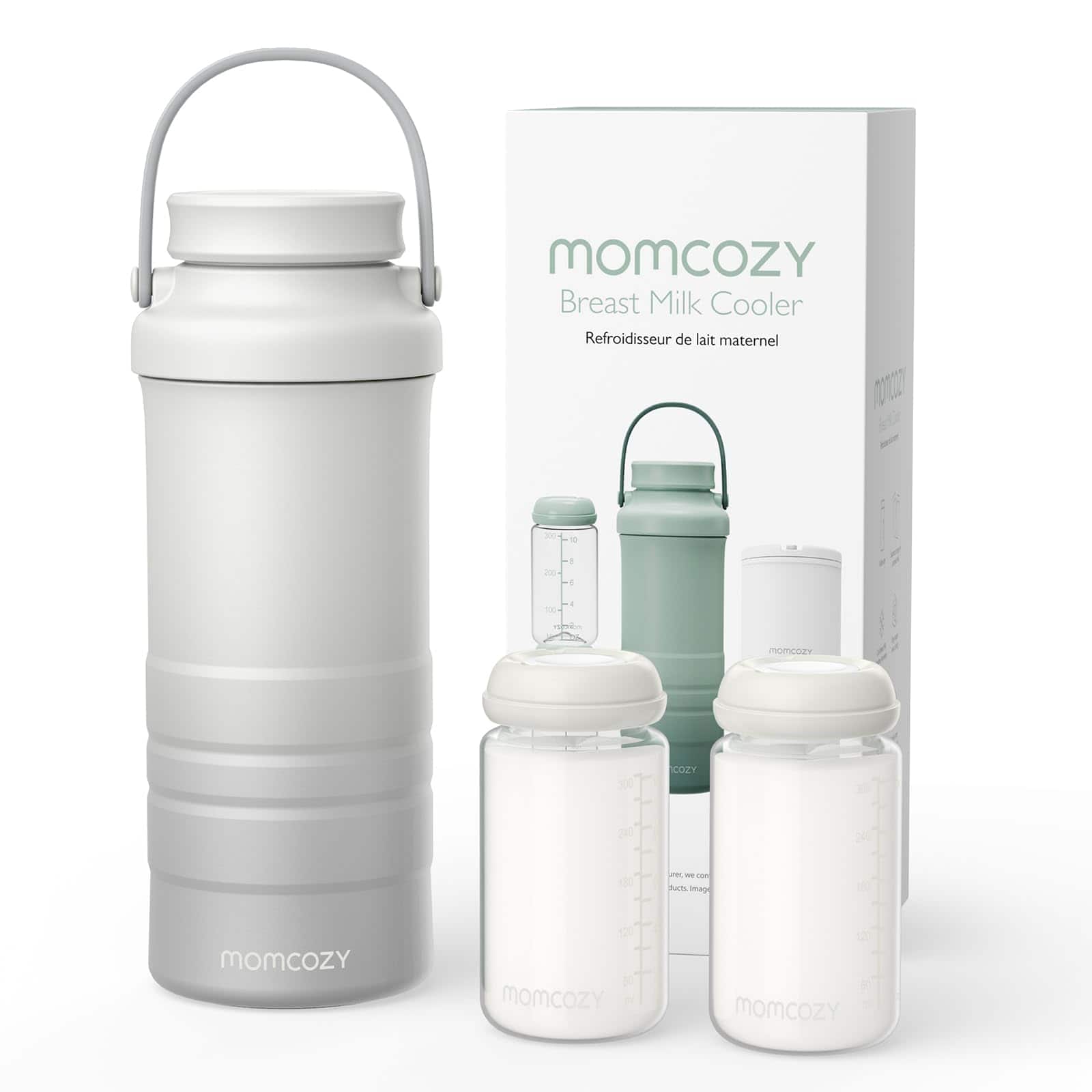 Enfriador de Leche Materna Portátil Momcozy de 22oz para