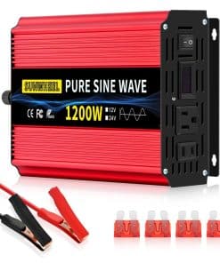 Inversor de Onda Sinusoidal Pura de 1200 vatios SUNWHEEL,