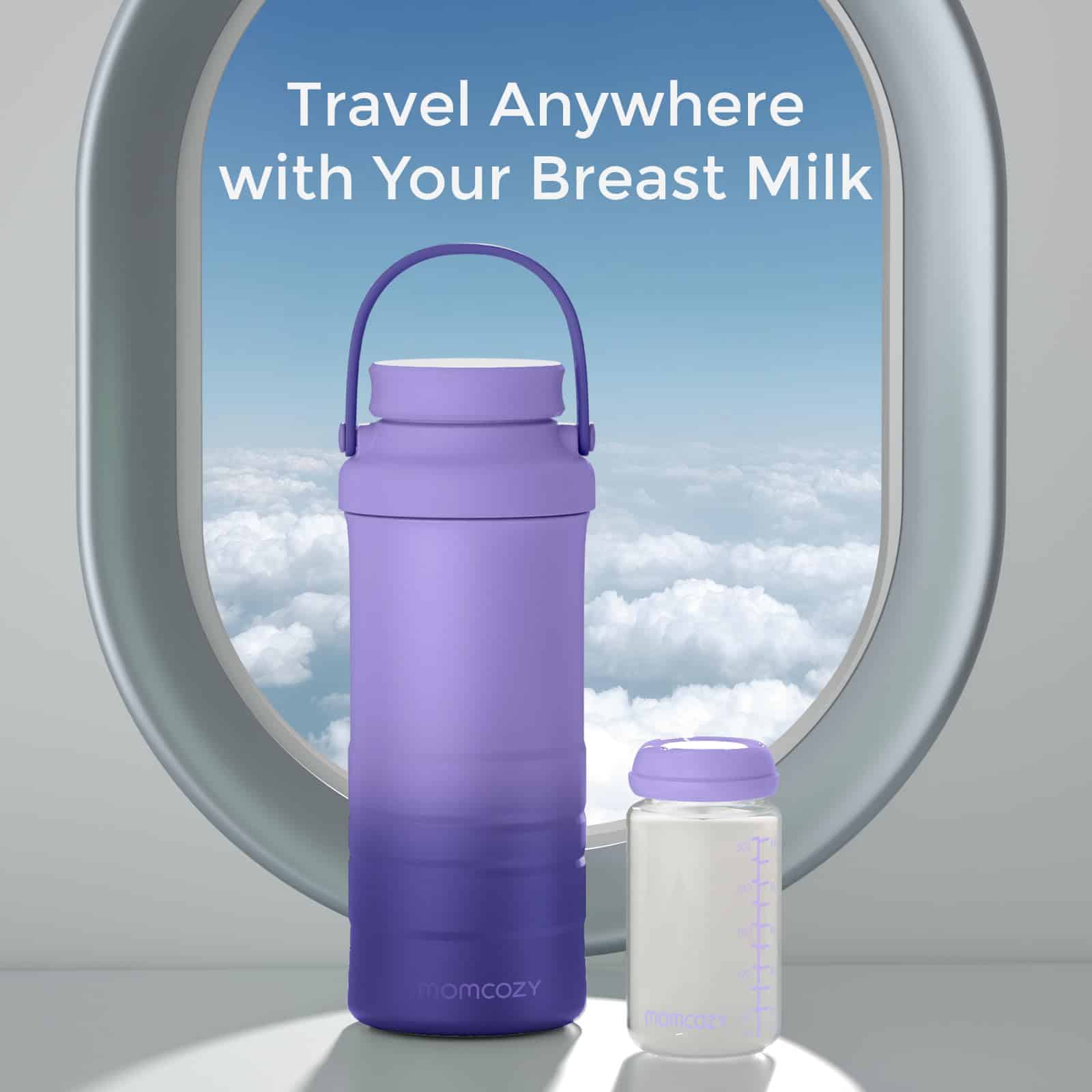 Enfriador portátil de leche materna Momcozy de 22 oz para - Imagen 5