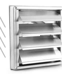 Cubierta de ventilación de secadora de 4 pulgadas de metal,