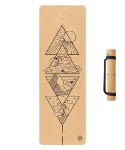 Tapete de Yoga de Corcho Satori Concept con -4MM_Elements