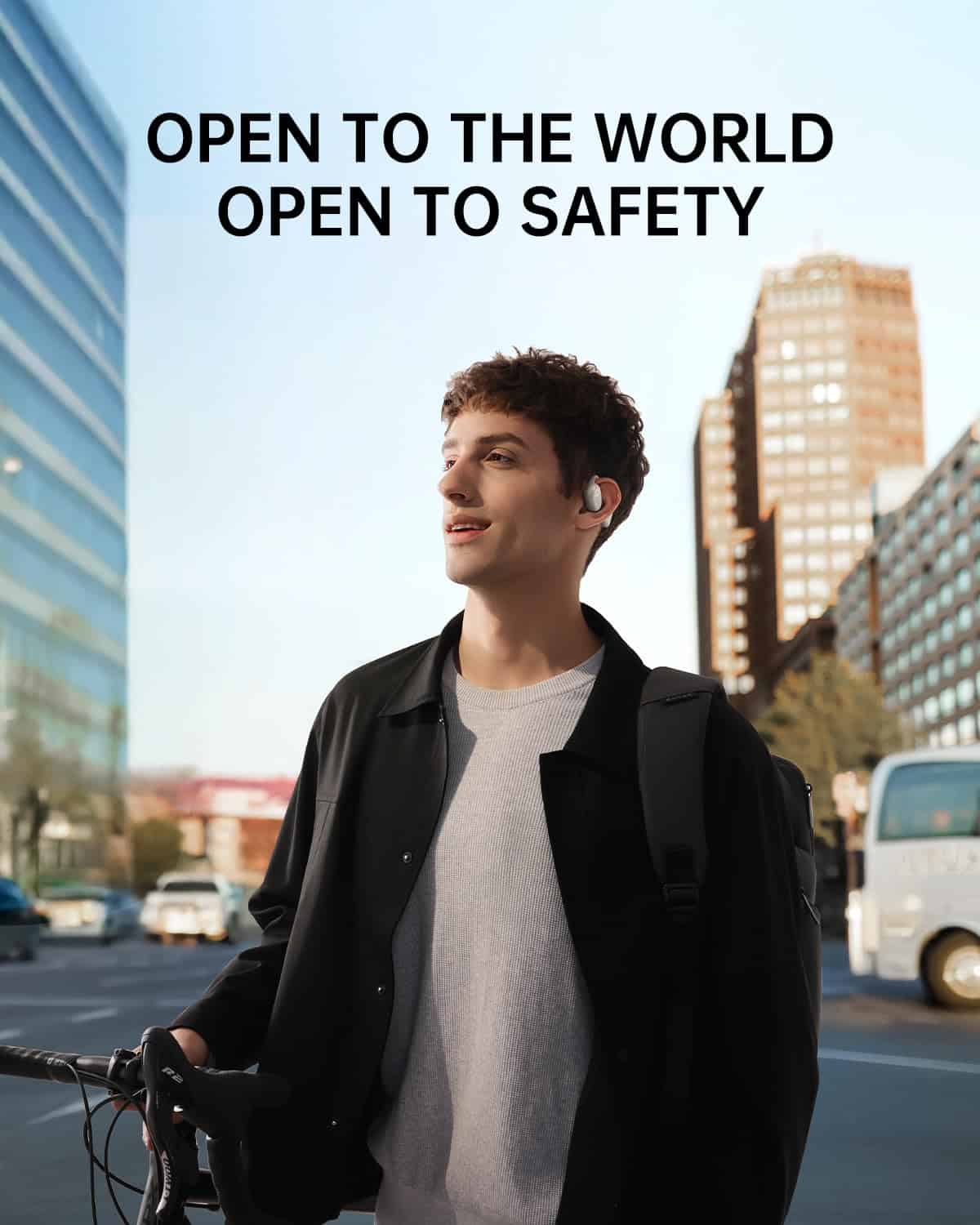 Audífonos Baseus Open-Ear, Audio Inalámbrico Hi-Res con - Imagen 5