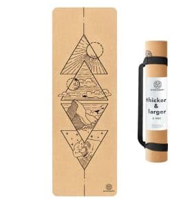 Tapete de Yoga de Corcho Satori Concept con -6MM_Elements