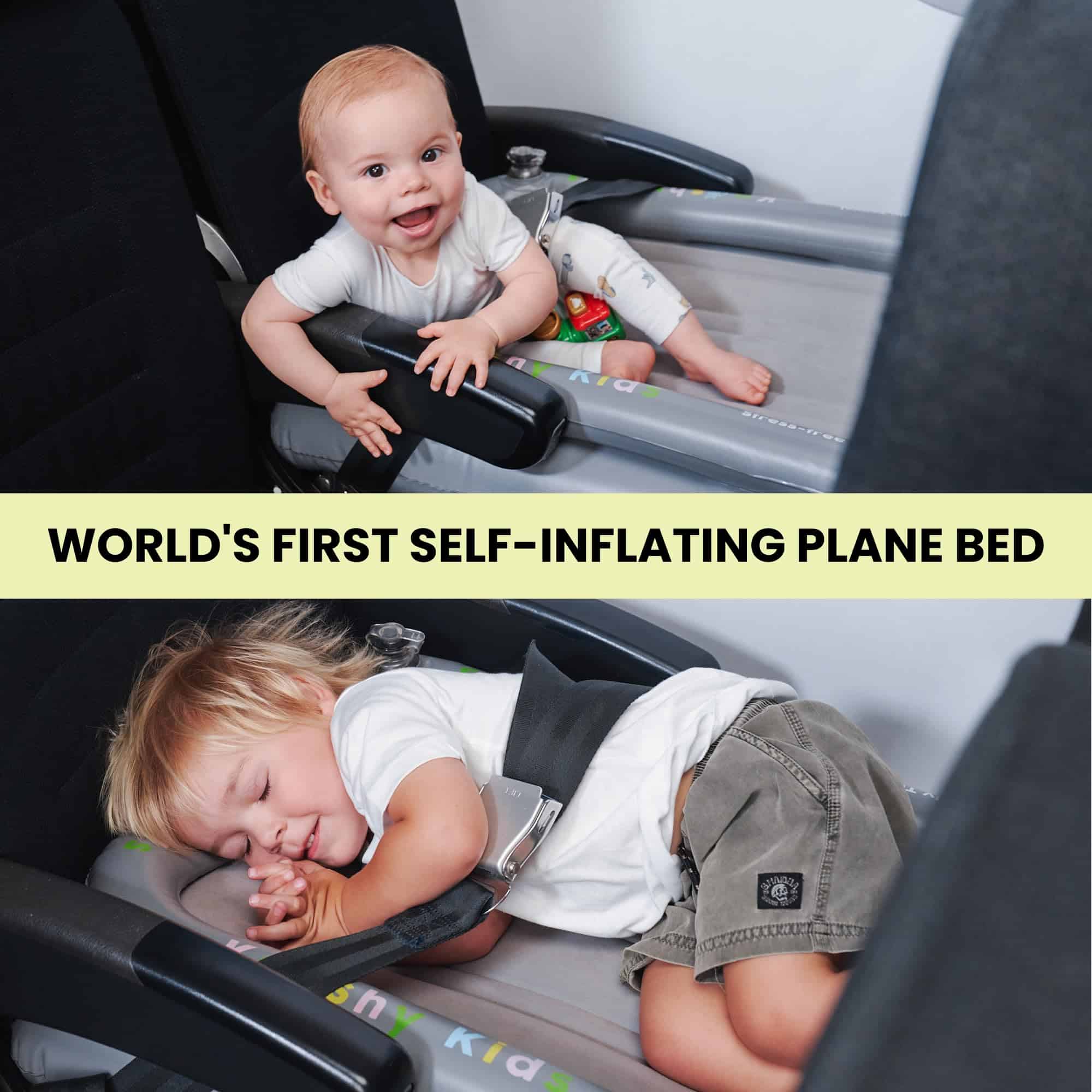 Cama Hinchable para Avión Kooshy Kids Self-Inflating Sky - Imagen 3