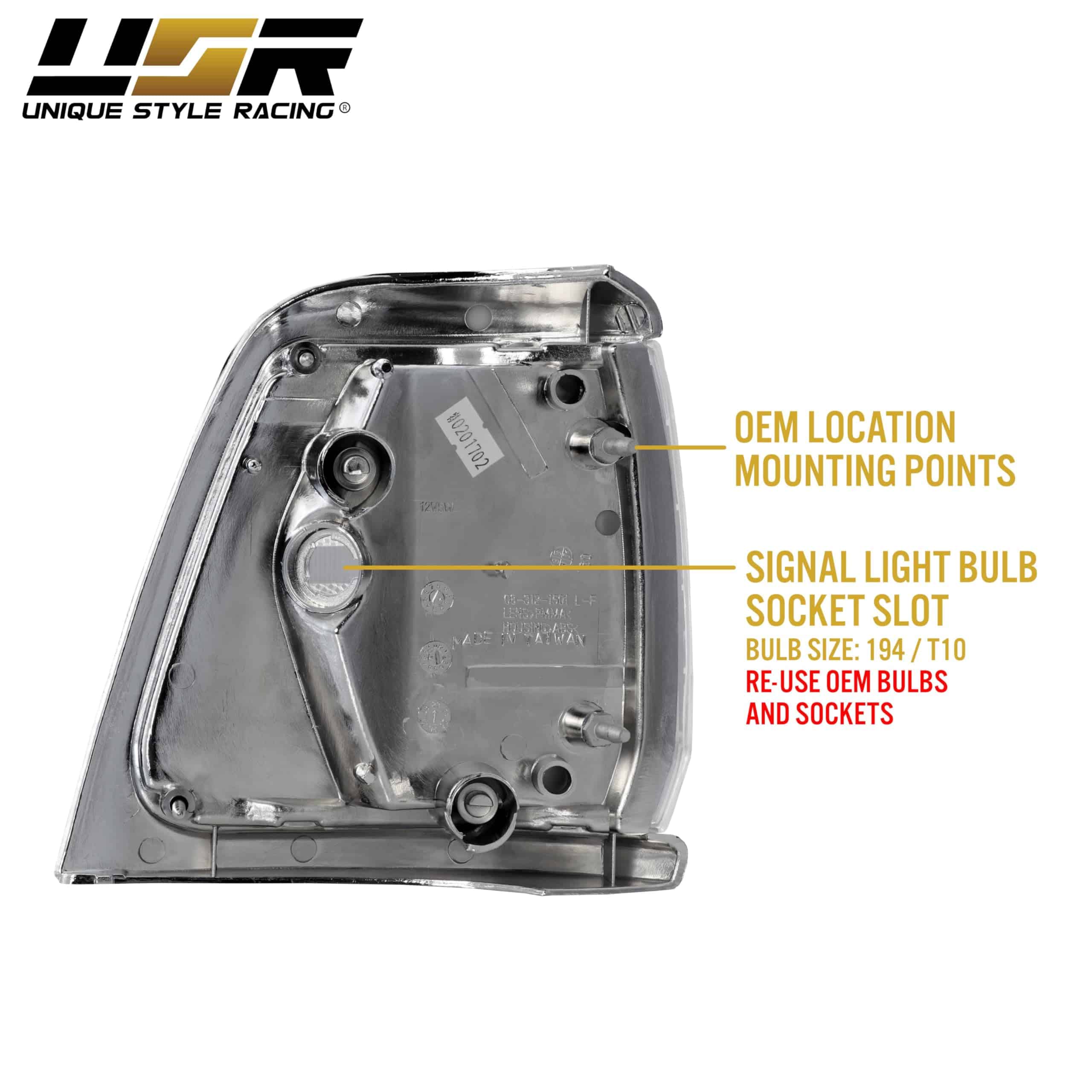 USR 89-91 N80 PickUp Truck Corner Light - Front Parking - Imagen 8