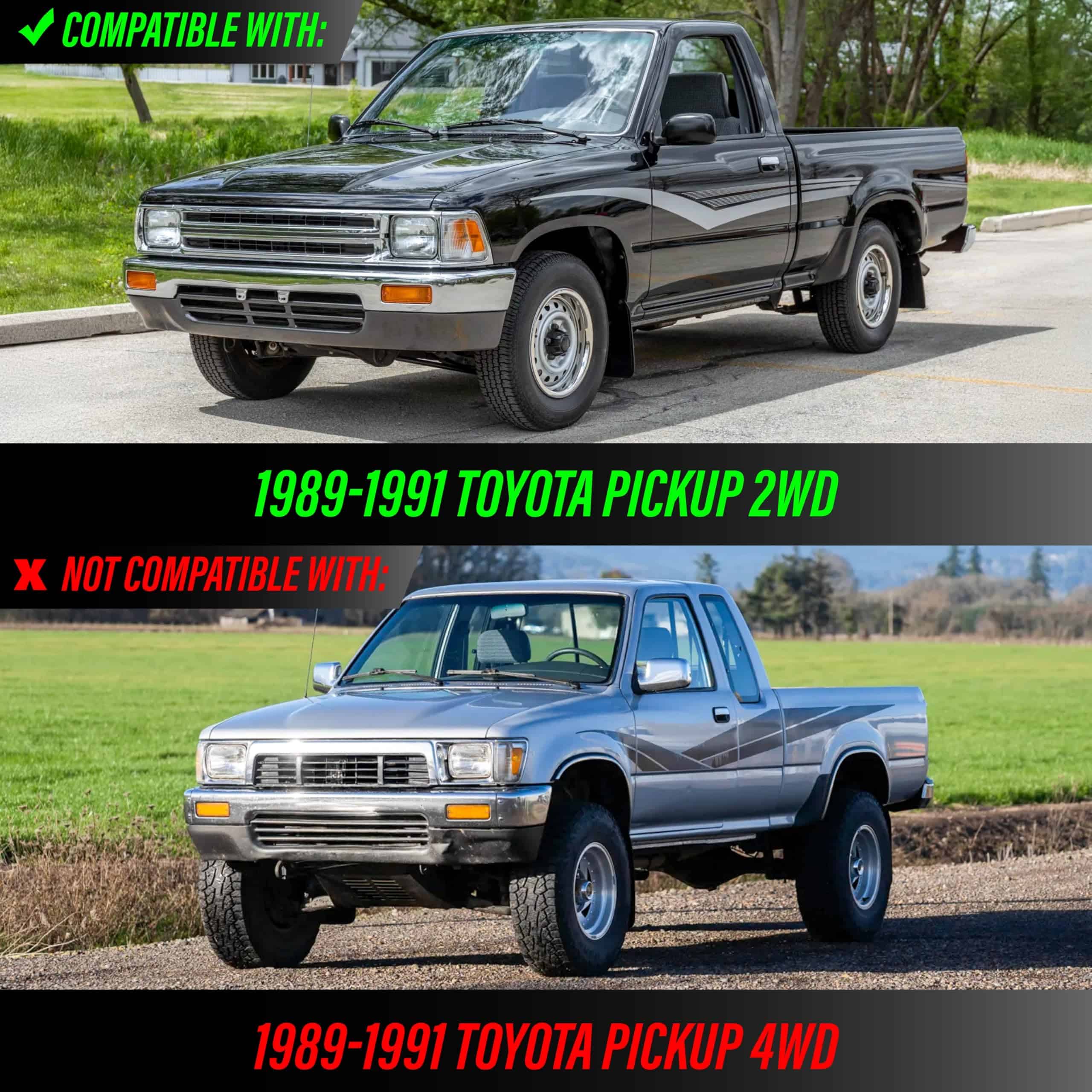 USR 89-91 N80 PickUp Truck Corner Light - Front Parking - Imagen 3