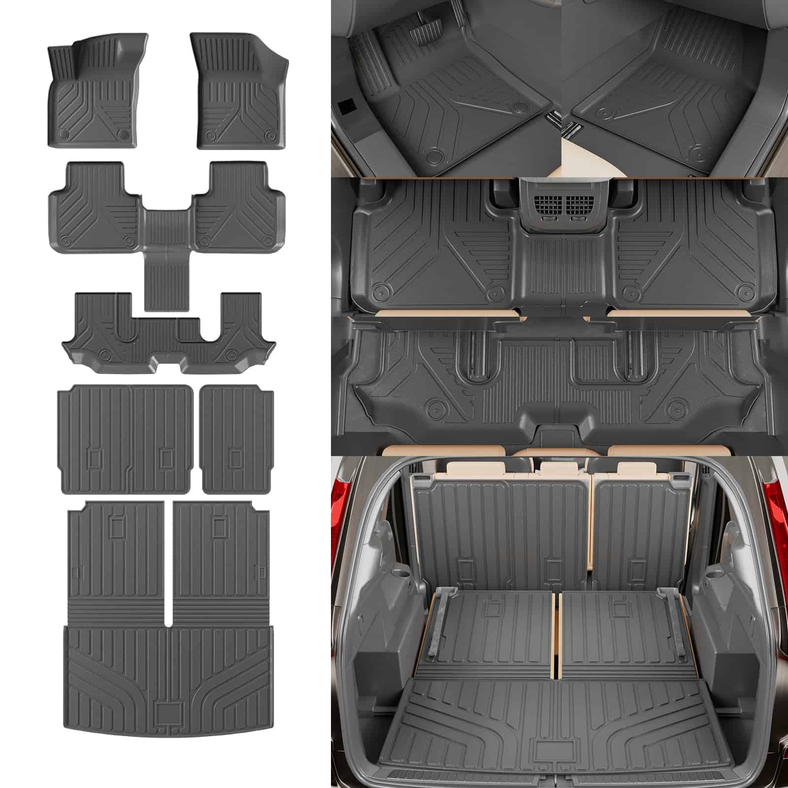 Tapetes para piso compatibles con Volkswagen Atlas