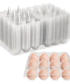 Septo 3 x 4 Cartones de Huevos de Plástico para 12 Huevos,
