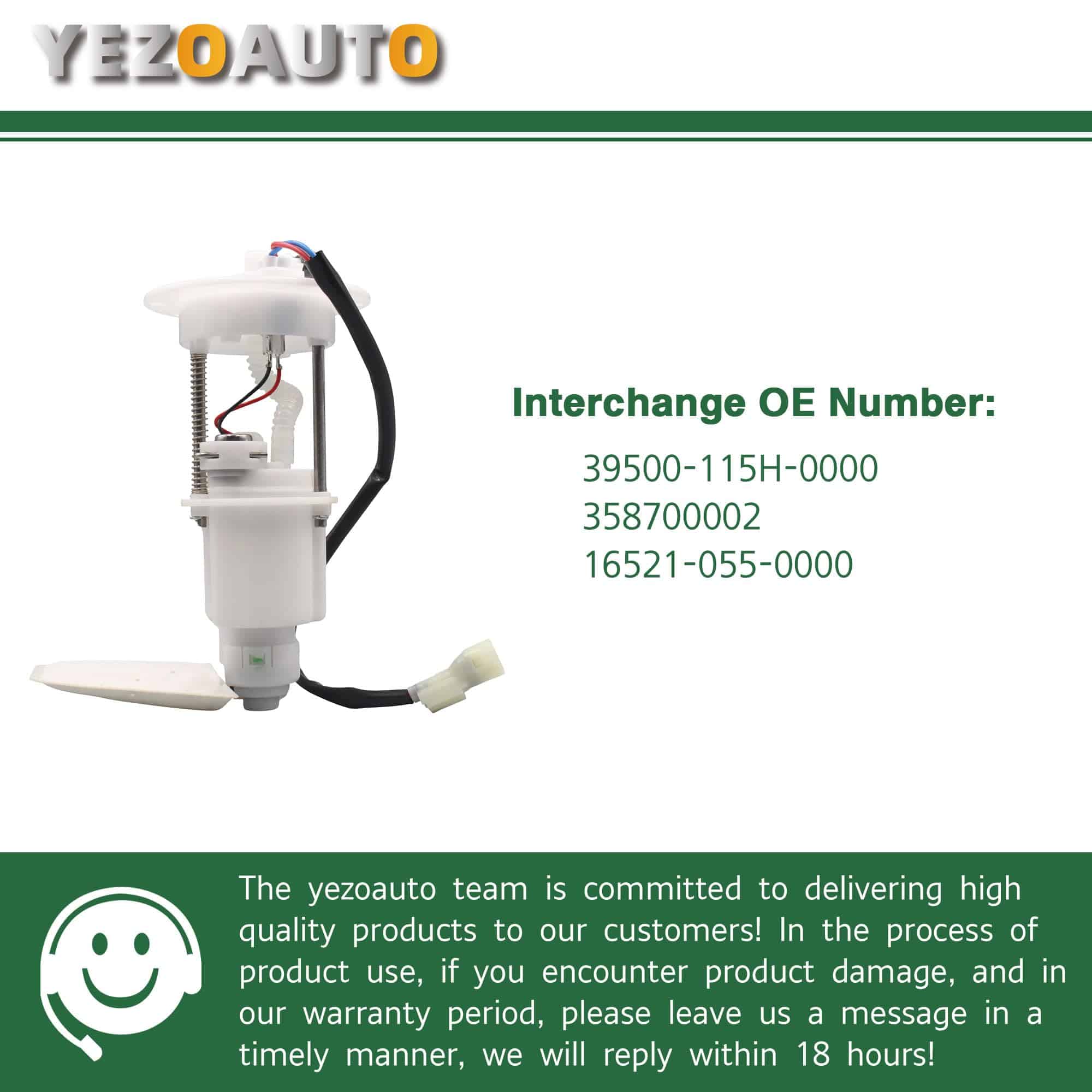 Yezoauto Bomba de Combustible para CFMoto CF 400 500 800 HO - Imagen 7