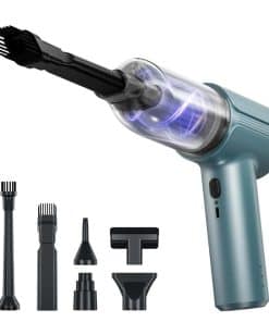 Aspiradora de Mano para Automóvil Inalámbrica -Azul